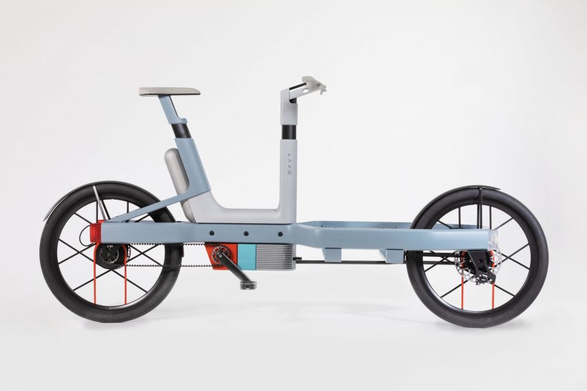 Bicicleta LAVO propulsada por hidrógeno de Studio MOM