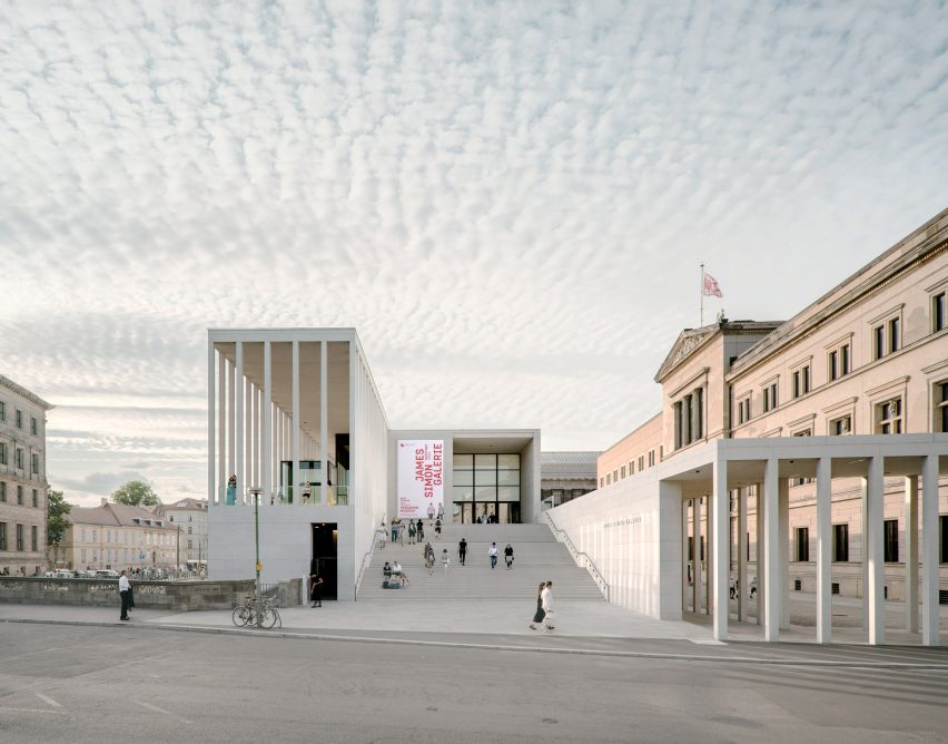 Colonnade James-Simon-Galerie Cultural Center preseleccionado para los premios internacionales RIBA